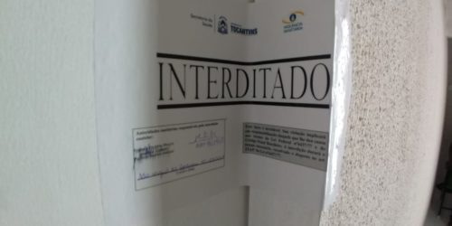 Posto de Coleta e Farmácia irregular são interditados em São Miguel do Tocantins.