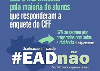 EaD é mal avaliado pela maioria de alunos que responderam a enquete do CFF