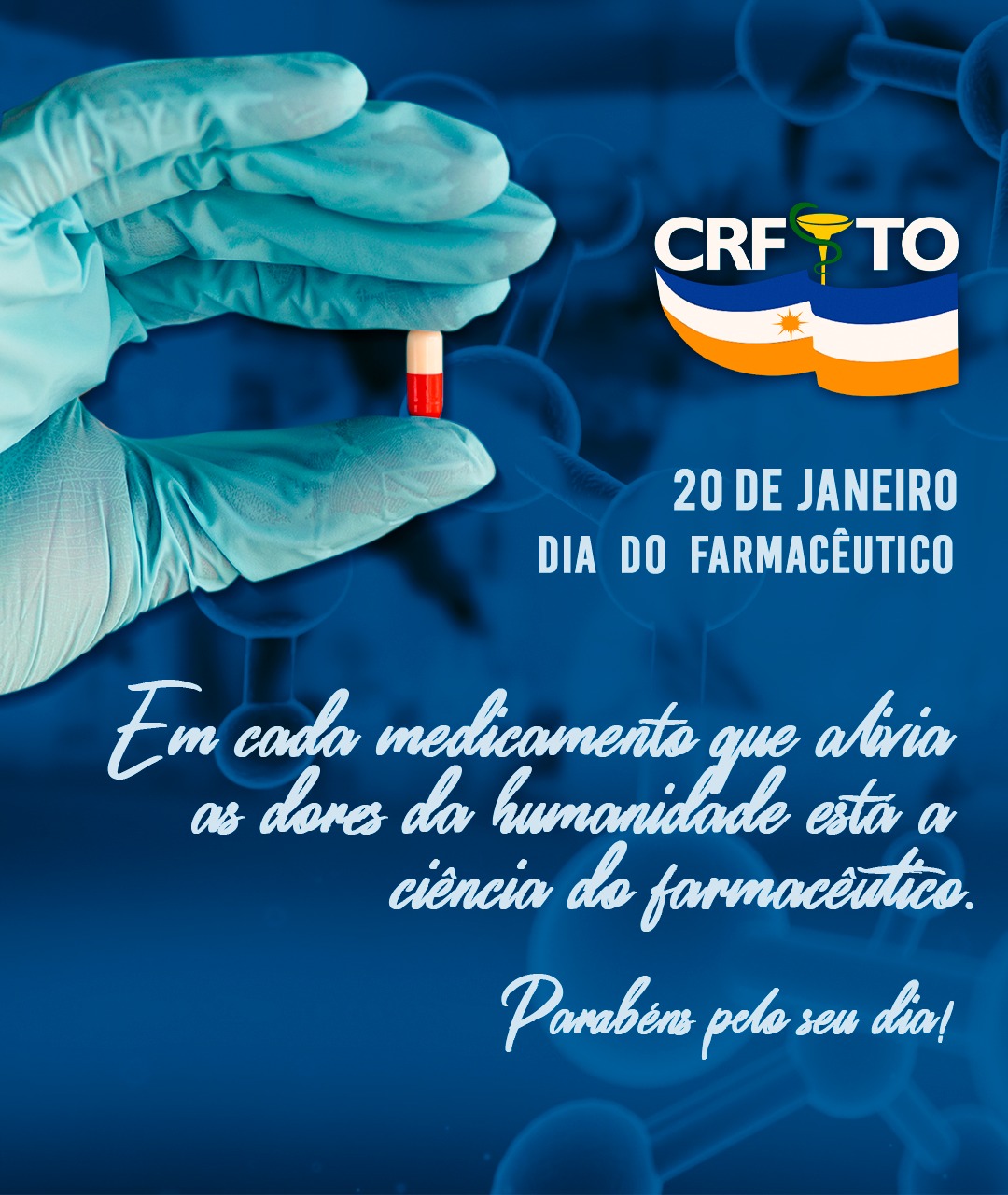Dia do Farmacêutico: Conselho Regional de Farmácia Parabeniza os Farmacêuticos do Tocantins