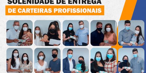 Nova remessa de carteiras profissionais são entregues a farmacêuticos recém formados em Araguaína