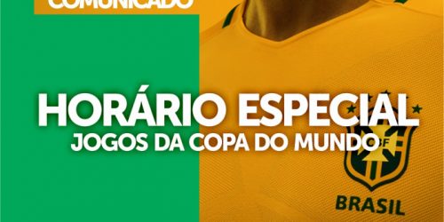 CRFTO altera horário de expediente em dias de jogos do Brasil na Copa do Mundo; confira