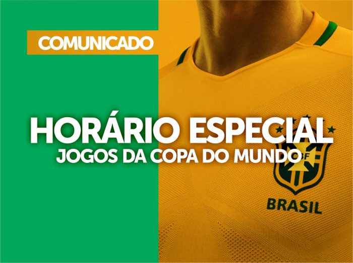 CRFTO altera horário de expediente em dias de jogos do Brasil na Copa do Mundo; confira