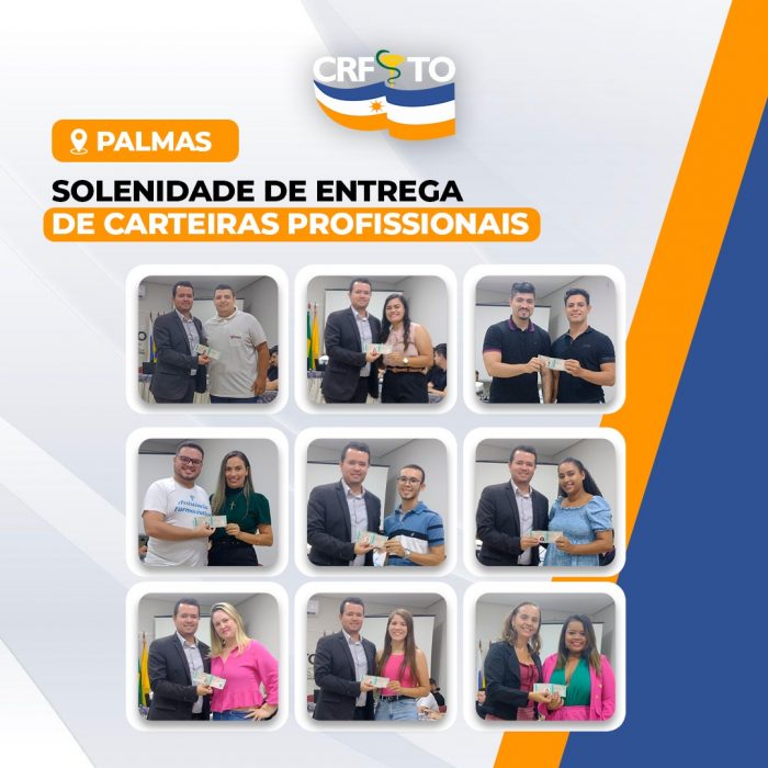 Nova remessa de carteiras provisórias são entregues em Palmas, solenidade aconteceu durante 5ª Plenária Ordinária