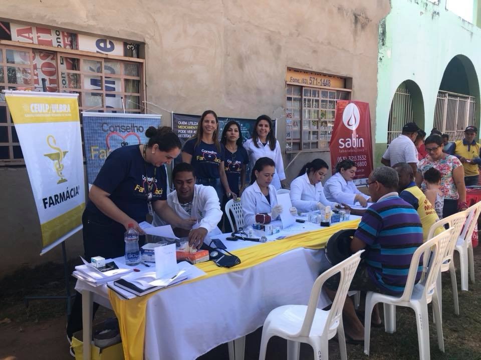 CRF/TO realiza atendimentos farmacêuticos em Taquaralto