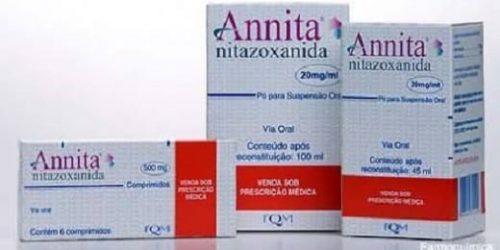 ANVISA inclui Nitazoxanida (Referência: ANNITA)