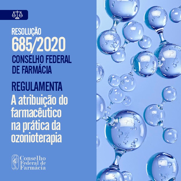 CFF regulamenta atuação do farmacêutico na ozonioterapia