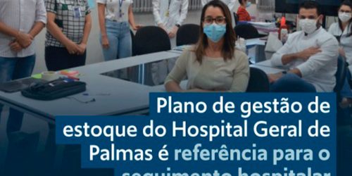 Plano de gestão de estoque no Hospital Geral de Palmas Dr. Francisco Ayres ganha destaque em publicação do CFF