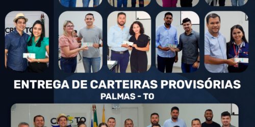 Nova remessa de carteiras profissionais são entregues a farmacêuticos recém formados em Palmas