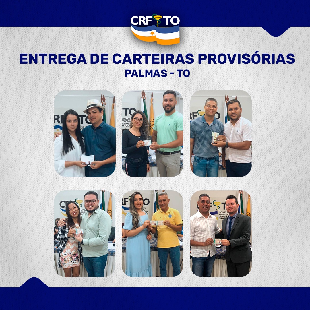 CRFTO promove solenidade de entrega de carteiras provisórias profissionais em Palmas