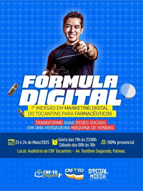 CRF-TO promove 1ª imersão em marketing digital para farmacêuticos
