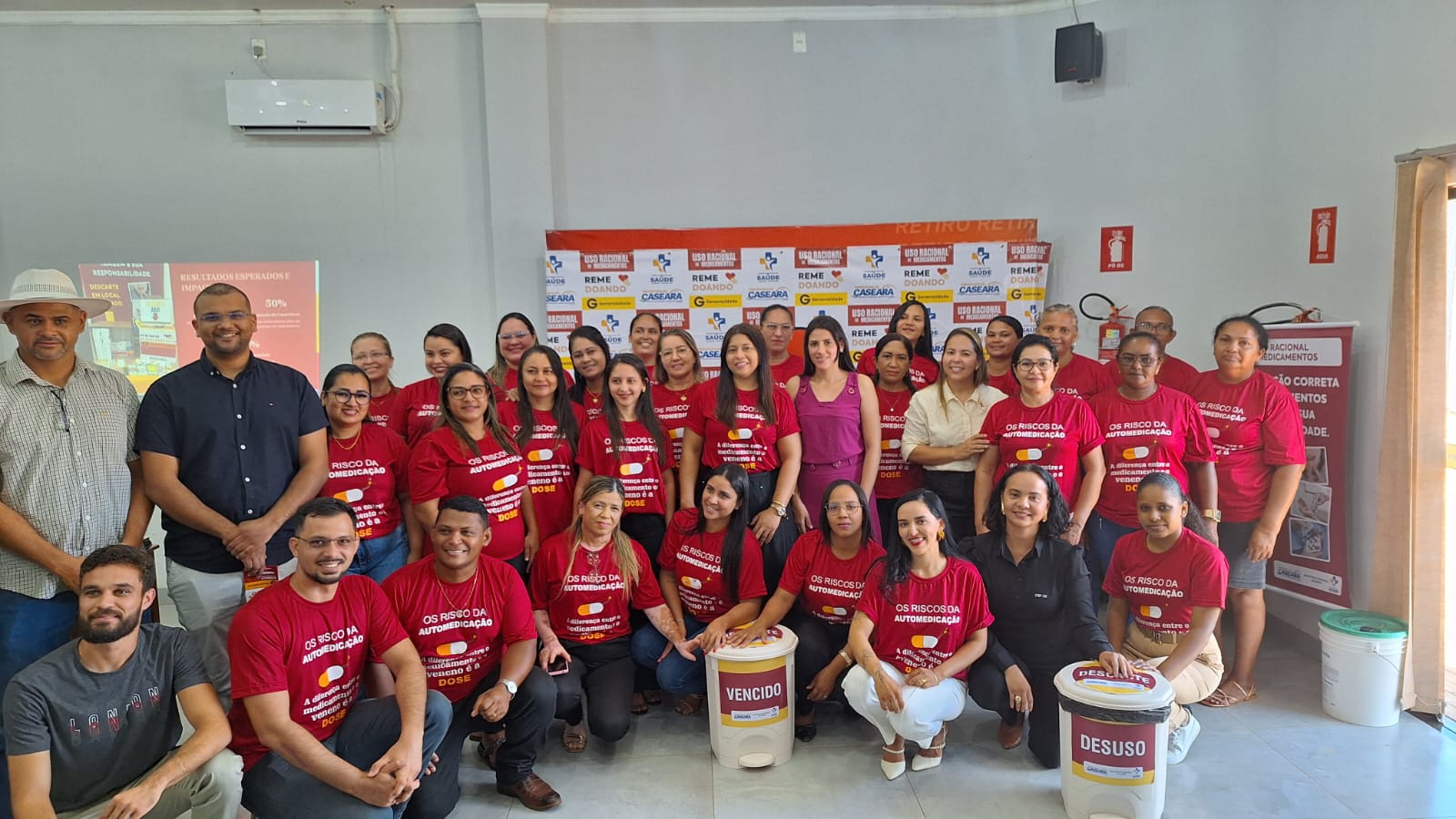 CRF-TO apoia projeto da prefeitura de Caseara e reforça orientação sobre o uso de medicamentos