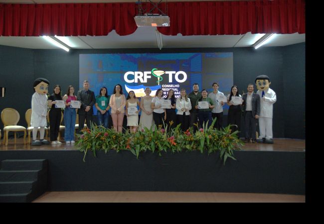Congresso Tocantinense de Farmácia premia os oito melhores trabalhos científicos apresentados durante o evento
