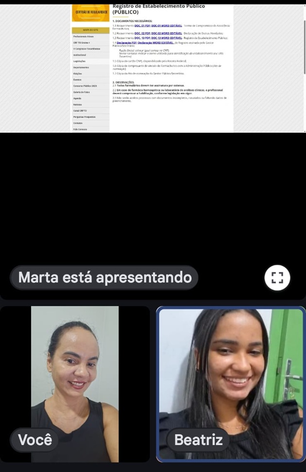 Ação Orientativa de Inscrição de Estabelecimento Público