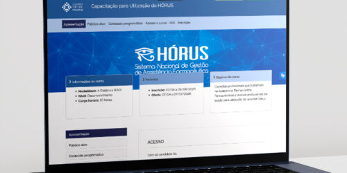Farmacêuticos podem se capacitar gratuitamente para uso do Sistema Hórus em curso da Fiocruz